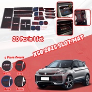 Proton X50 2025 Interior Slot Mat Silicone Anti Slip Mat Noise Reduction x50 Accessories