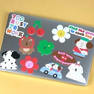 Bringhome Jumbo Sticker Vol.02 Large Stick To Your Computer Waterproof Ipad