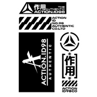 ACTION.Id98 - Sticker Pack Black