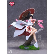 YYGK Naruto YOMI YOMI YOMI Hinata Hinata Hanamari White Innocent GK Figure Statue YOMI Hinata