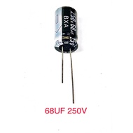 [Ready Stock] Electrolytic Capacitor Elektronik Kapasitor 68uf 250V 450V