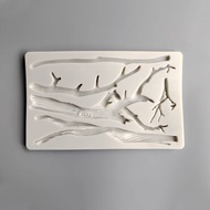 Branches Twigs Wood Patterns Baking Cakes Silicone Molds Sugar Drying Perth Baking Tools