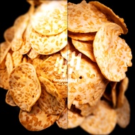 Sago Tempeh Chips (Garlic)