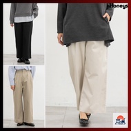 Honeys CINEMA CLUB Chino Wide Straight (66cm Inseam), Women's, S-LL, Direct from Japan