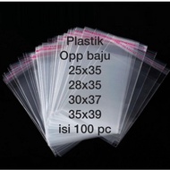 plastik opp seal /opp garment UK 25/28/30/35 - 25x35