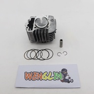 ชุด ลูกสูบ แหวนสูงหลบวาล์ว WAVE110i  DREAM SUPERCUP ลูก53 ลูกสูบ53 เสื้อลูกสูบเดิม เวฟ W110i ลูก53เว
