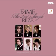 Hanju RIIZE-Fame _ Ezl TRANSIT CARD Traffic Korea Easycard Merchandise