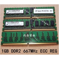 Original Memory For Micron MT9HTF12872PY-667G1/E1 1GB 1Rx8 DDR2 667 ECC REG