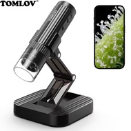 TOMLOV DM1S 50X-1000X 1080P HD WiFi Wireless Digital Microscope Portable Handheld USB Trichome Mini 