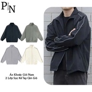 PN STORE WindJacket 2 Layers High Quality Dustproof, Windproof Sleeves for Men and Women AKG04