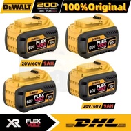 DeWALT Original Battery 20V/60V 6Ah 9Ah MAX FlexVolt for DCB606 DCB205 DCB206 DCB209 DCB182 Power To