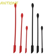 ANTIONE Spatulas Cooking Soft Silicone Spoon Baking Pastry Cream Jar Kitchen Accessories