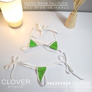 [CODE DM0YG] Micro Bikini Swimsuit Set Lingerie Thong G string Beach Bikini Bra