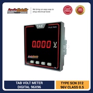 Digital Voltmeter AC LED 96x96 TAB SCN312-96V – Single Phase