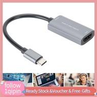 1qipin.my EBTOOLS Video Capture Card 4K 1080P to Type‑C Device for Gaming Streaming Teaching Confere