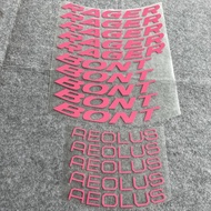 New product bontrager Bangmai AEOLUS PRO 37 Wheelset Sticker Road Bike Carbon Blade Ring Waterproof 
