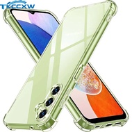 For Samsung Galaxy A15 A05 A05S Phone Case Luxury Shockproof Silicone Transparent Protection Back Cover