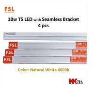 (3 feet) FSL T5 10W LED Light Tube with Seamless Bracket