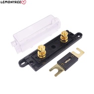 LEMONTREE Fusible Link, ANL Transparent Fuse Holder, Bolt-on 50A/80A/100A/250A/300A Fuse Holder Dist