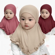 Baby Hijab 0-6 Months 0-4 Years GOTHIC HIJAB Baby Hijab Newborn Baby Hijab