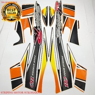 SUZUKI (ORIGINAL) striping shogun 110 r 2002 2003 black orange standard body QUALITY Original