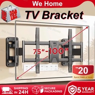 TV Bracket TV Wall Mount Bracket 75"-120" Universal TV Stand Full Motion Adjustable Full Screws
