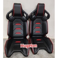 Sscus Raptor Sport Semi Bucket Sport Seat one pair Leather.