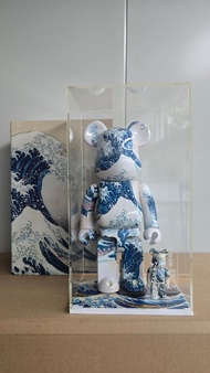 BE@RBRICK 葛飾北齋 神奈川沖浪裏 100% 400%