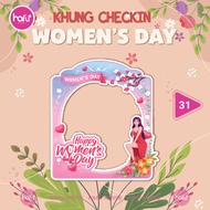 HANDHELD CHECKIN FRAME VIETNAMESE WOMEN'S DAY October 20 - INTERNATIONAL WOMEN'S March 8 - HAFU HOUS