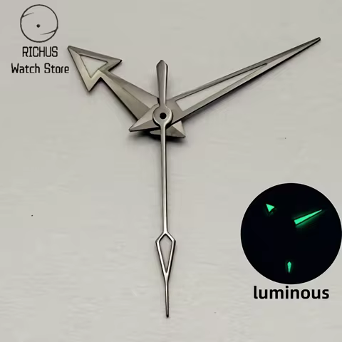 NH35 Watch Hands Gun Metal Grey Fit NH35 NH36 PT5000 ETA2836 2824 DG2813 3804 Miyota8215 8205 821A M