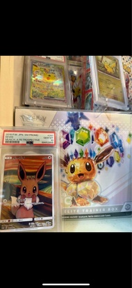 Ptcg psa10 psa 10 吶喊伊貝