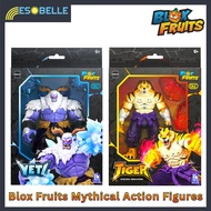 Blox Fruits Mythical Action Figure - YETI & TIGER - 6" Posable Figure - Includes DLC Code