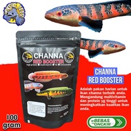CHANNA RED BOOSTER | setara pelet premium 88 | pelet ikan channa maru red sentarum red barito red