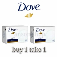 ( BUY 1 TAKE 1 ) Dove Original Beauty Bar Soap 135g
