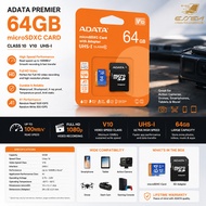 ADATA Premier A1 microSDXC Card Class 10 V10 + SD Adapter
