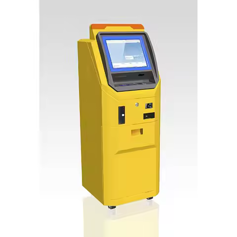 Ticket Vending Machine Touch Screen Payment Kiosk Coupons Printing Machine Ticket Dispenser Kiosk