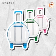 PORORO - Koper Kucing Tas Transparan Kucing Anjing Trolley Cargo Travel Bag Cat Dog Koper