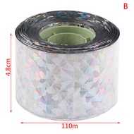 Băng đuổi chim fkend băng keo dọa 50m 110m Băng keo Xua đuổi chim bồ câu cáo có thể nghe được