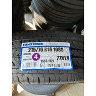 215/70R16 Toyo Tires TYH19 (Brand New 2025)