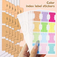 10 Sheets Colorful Index Stickers - DIY Page Marking Stickers - Student Stationery - Sticky Notes In