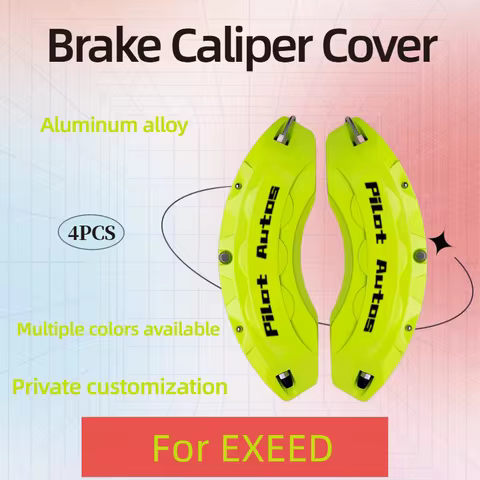 Pilot Autos Brand For EXEED Car Brake Caliper Cover Front Rear Kit Fit TX AtlantiX M38T E-IUV ES C-D
