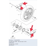 B17 Y15 Y15ZR Chain Adjuster Plate / Puller Chain Plate / Subang Rantai 100% Original vietnam