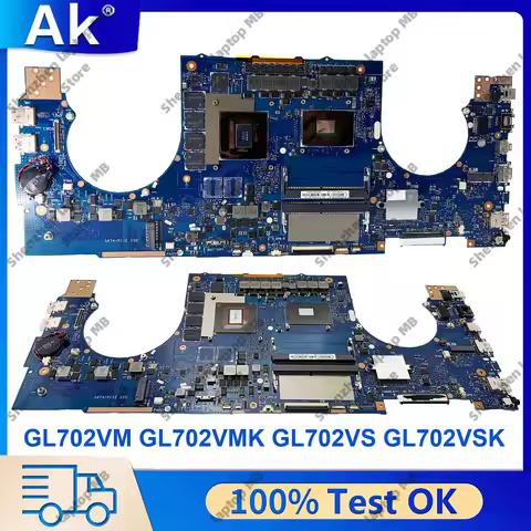GL702VS GL702VM Laptop Motherboard For ASUS ROG Strix GL702VSK GL702V S7VS GL702VMK Mainboard With I
