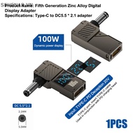 SEHVN PD100W Laptop Power Charger Supply Connector Adapter Female Type-C To DC Male Converter Digita
