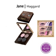 [haggard]Four-color eyeshadow palette smoky pink-brown play makeup matte explosive sparkle low satur