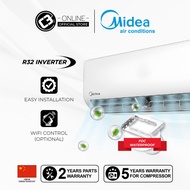 (Klang Valley) Midea 1.0hp, 1.5hp, 2.0hp, 2.5hp Inverter Aircond Xtreme Save MSXS Air Conditioner