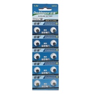 [SG] Doublepow AG0 SR521SW 379 Alkaline Button Battery (10 Pieces)