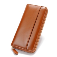 dompet dompet kulit lelaki original dompet lelaki kulit original First Layer Cowhide Multi-Card Slot