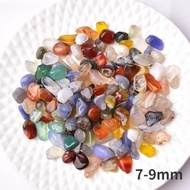 100g Colorful 7-9mm Crystal Quartz Stone for DIY Jewelry