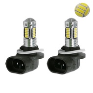 2Pcs H27 880 881 LED Fog Lights H27W/2 H27W2 Car Light Bulbs 4014 30 SMD Auto Drving Fog Lamp DRL Wh